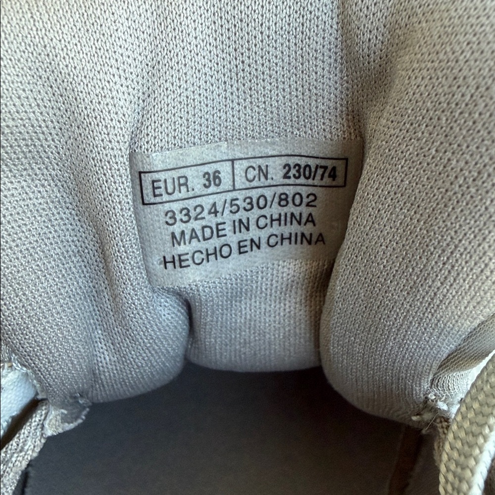 Zara Ortholite kids sneakers boys girls Stylish Gray Athletic Shoes Size 36 US 5 - Picture 13 of 13